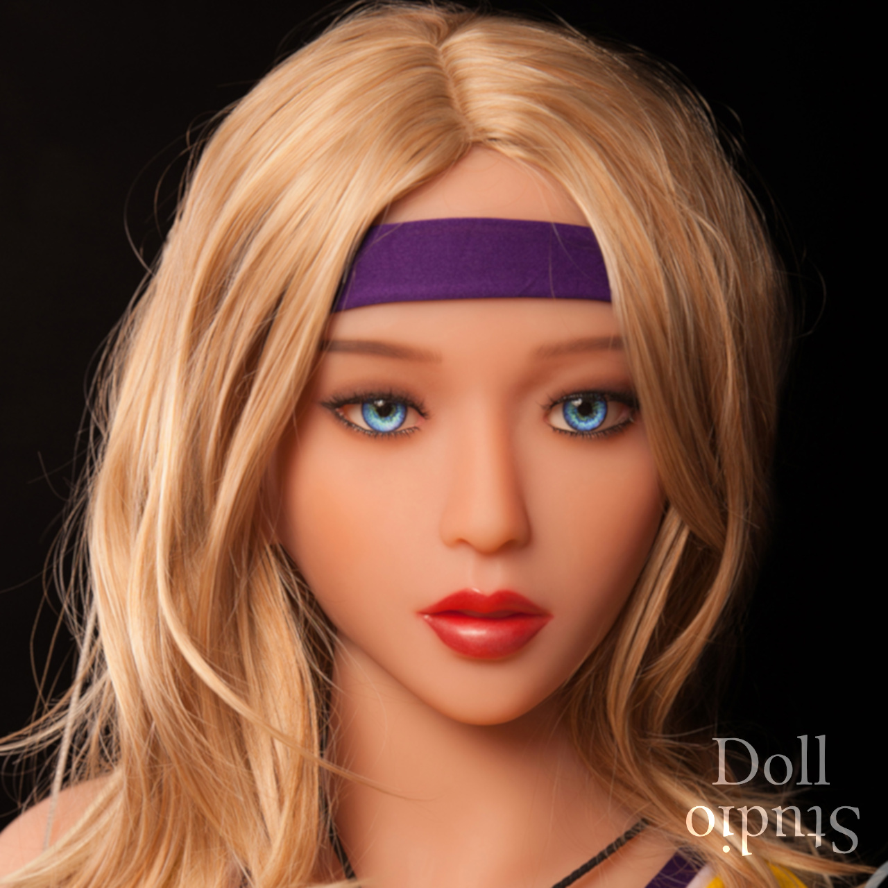 D DOLITY 5 Stücke Weibliche Puppenkopf Headsculpt Ohne Perücke Haar Puppe Kopf für 1/6 BJD Mädchen Puppe Körper Teile # A