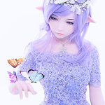 Doll Sweet DS-145 body style with ›NinaE‹ elf head - silicone