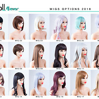 Doll Forever - Wigs (as of 12/2018)