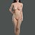 Game Lady GL-168/D body style with GL12-1 head in fair skin color - silicone