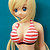 Lovely Doll mit Lovely 062 plus plus Body und Mini-Kopf (62 cm)