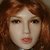 Doll Sweet Kopf ›Sandy‹ mit rosiger Hautfarbe (LPink) und braunen Augen