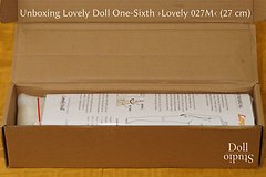 Unboxing Lovely Doll ›Lovely One-Sixth 027M‹ (29 cm) - Dollstudio