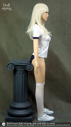 D4E-155 body style with ›Li‹ head by Doll Forever / skin tone ›white‹
