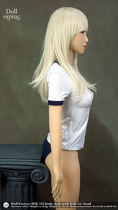 D4E-155 body style with ›Li‹ head by Doll Forever / skin tone ›white‹