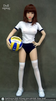 D4E-135 body style with ›Xuan‹ head by Doll Forever / skin tone ›white‹