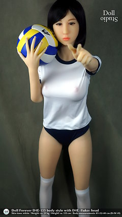 D4E-155 body style with ›Yuko‹ head by Doll Forever / skin tone ›white‹