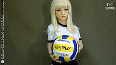 D4E-135 body style with ›Xi‹ head by Doll Forever / skin tone ›white‹