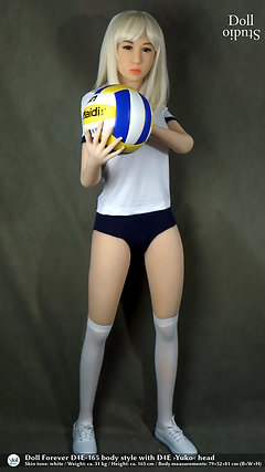 D4E-165 body style with ›Yuko‹ head by Doll Forever / skin tone ›white‹