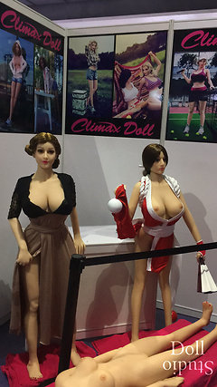 Climax Doll at China adult-care expo 2017