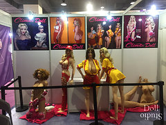 Climax Doll at China adult-care expo 2017
