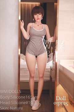 WM Dolls WMS-165/D body style with no. 10 silicone head (= WMS no. 010) - silico