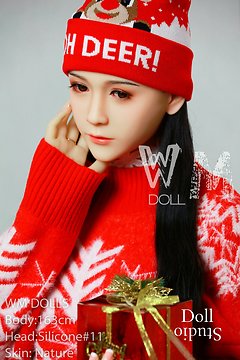WM Doll WM-163/C body style with no. 11 silicone head (WMS no. 011) - TPE/silico