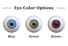 Doll House 168 options - eye colors - classic line