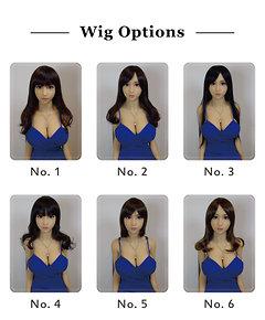 Doll House 168 options - wigs