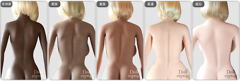 JY Doll skin tones as of 06/2018