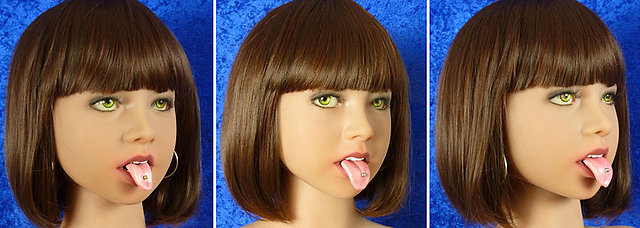 VonRubber Tongue & Teeth Set / Model: Svetlana - Image courtesy of VonRubber
