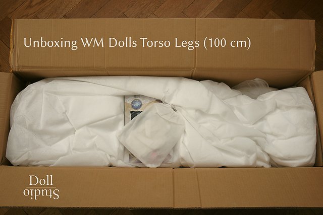 Unboxing WM Dolls Torso Legs (100 cm) - Dollstudio