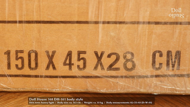 Unboxing DH-161 body style by Doll House 168 - skin tone "honey light" - Dollstu