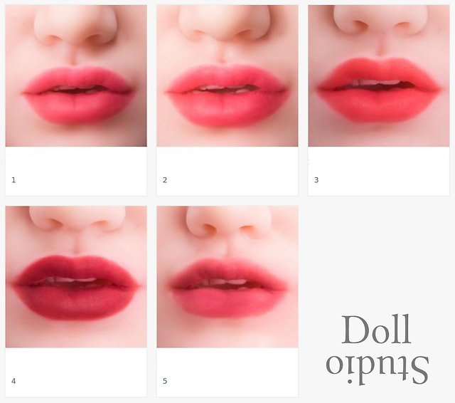 Sino-doll Lip Colors (as of 05/2019)