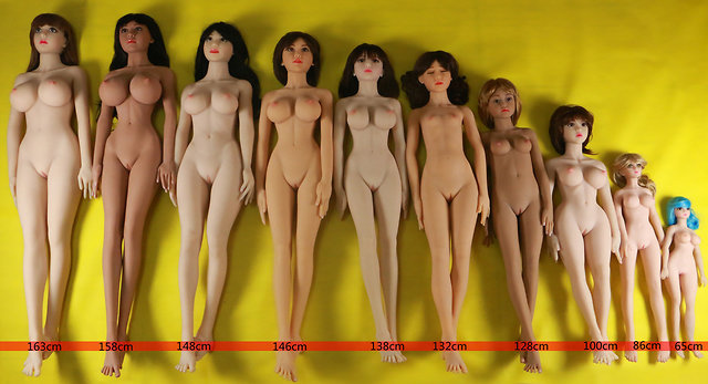 SM Doll body styles - side by side (as of 2017)